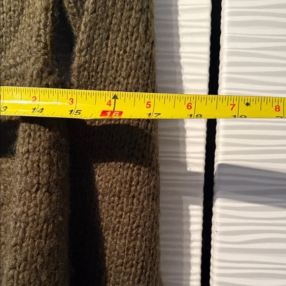 Free People Olive Green Button-Up Cardigan NWT - Picture 11 of 11